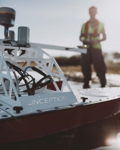 USVs fitted with a multitude of payload equipment for hydrographic, environmental, inspection and reconnaissance works.