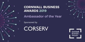 Cornwall business awards ambassador of the year award