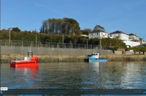 USS Accession USV Hydrographic Survey of Hayle Harbour, Cornwall UK