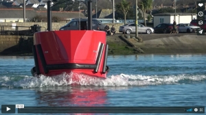 USS Accession USV testing of communication systems for monitoring vessel diagnostics and sensors and payload equipment operation